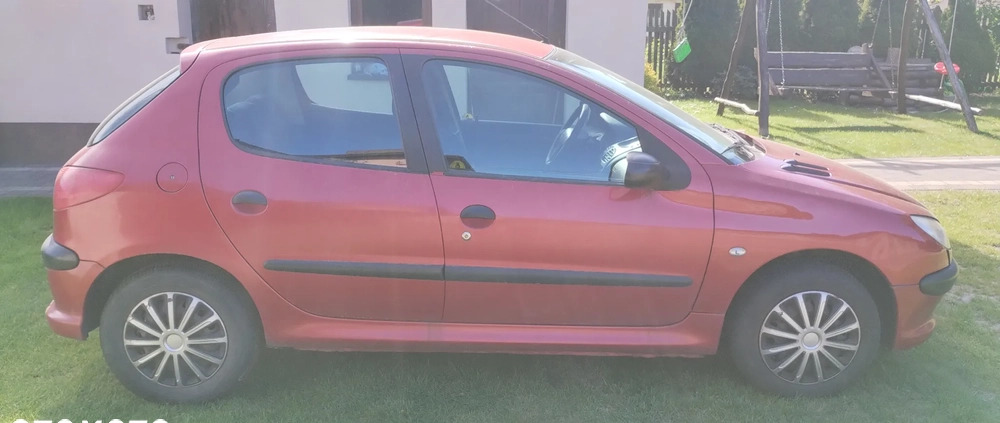 Peugeot 206 cena 4182 przebieg: 184000, rok produkcji 2005 z Barcin małe 79